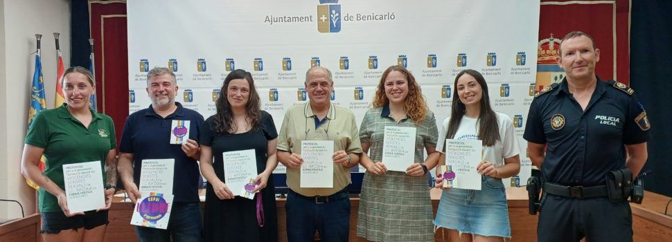 Benicarló activa un protocol per a previndre les violències sexistes en espais festius