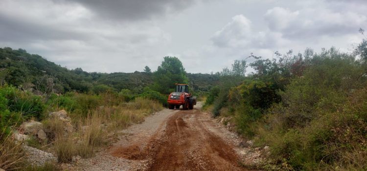 Càlig continua amb les tasques d’adequació dels danys ocasionats per la DANA