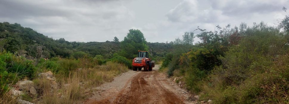 Càlig continua amb les tasques d’adequació dels danys ocasionats per la DANA