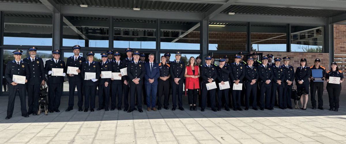 Amposta celebra el 5è Dia de la Policia Local i Protecció Civil