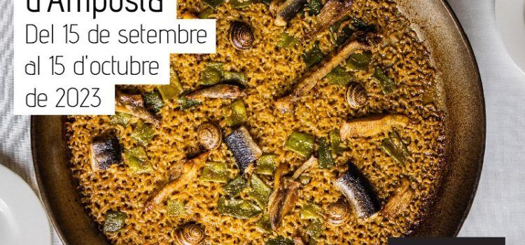 Vuit restaurants participen en les Jornades Gastronòmiques de l’Arròs