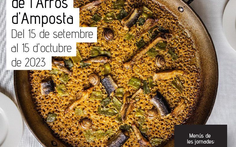 Vuit restaurants participen en les Jornades Gastronòmiques de l’Arròs