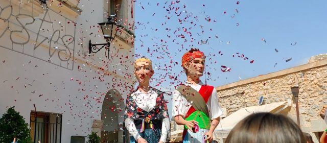Els gegants Roc i Tana de Peníscola