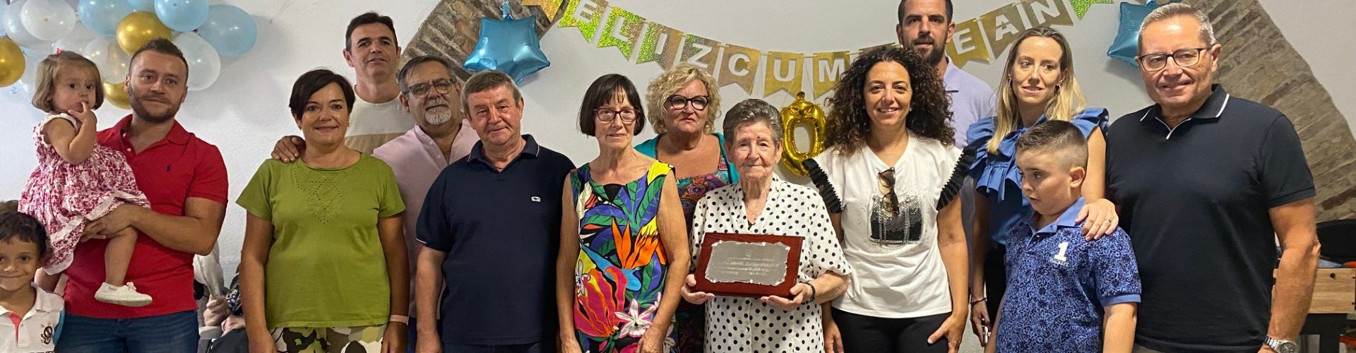 Maria Artiga Esteller compleix 100 anys a Sant Mateu