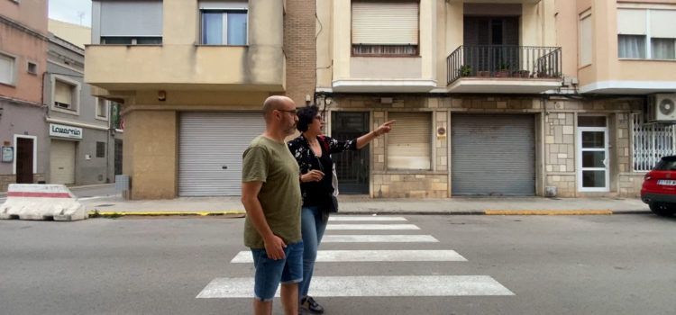 Compromís Benicarló denuncia que la reforma de les voreres del carrer Doctor Ferrer tampoc preveu cap mena d’arbrat