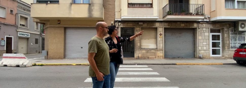 Compromís Benicarló denuncia que la reforma de les voreres del carrer Doctor Ferrer tampoc preveu cap mena d’arbrat