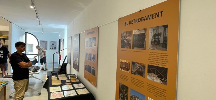 Exposició  a Ulldecona dels cent anys del Molí César Martinell i el Teatre Orfeó Montsià