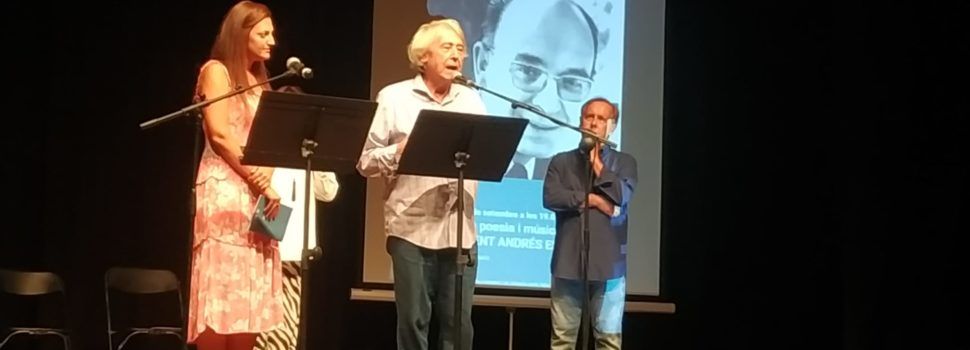 Vicent Andrés Estellés “reviu” a l’Auditori de Vinaròs
