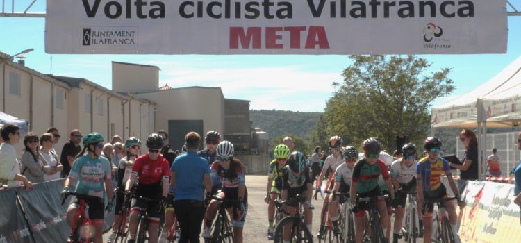 Més de 300 ciclistes  en el Trofeu Escoles de Ciclisme i la Challenge Interprovincial de Ciclisme de Fèmines de Vilafranca