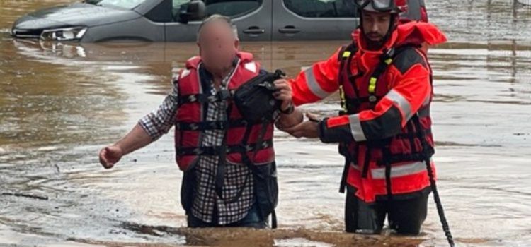 30 servicios de los bomberos por la DANA