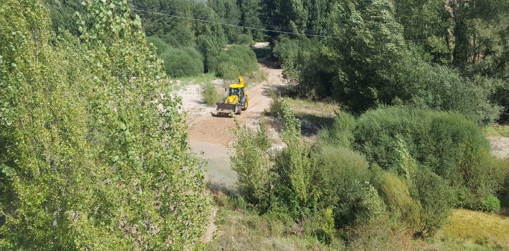 Comienza la reparación de la carretera de Forcall