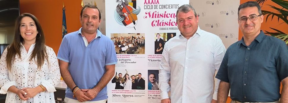 Peníscola presenta el XXXIX Cicle de Concerts de Música Clàssica Ciutat de Peníscola