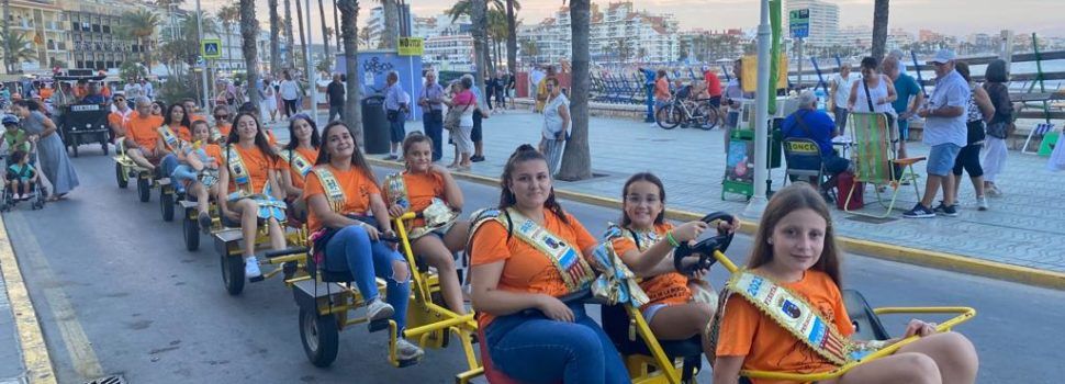 Peñíscola congrega a un millar de participantes en la bicicletada de Fiestas