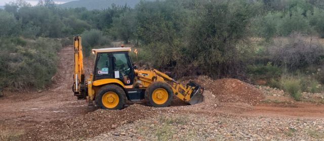 El Consorci Provincial de Bombers millora camins afectats pel temporal a Santa Magdalena