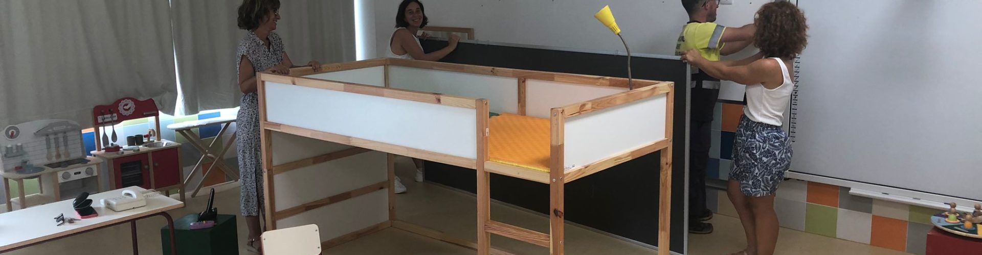 El CEIP Alberto Selma de Santa Magdalena es prepara per a la tornada al col·le