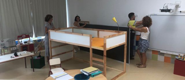 El CEIP Alberto Selma de Santa Magdalena es prepara per a la tornada al col·le