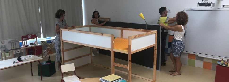 El CEIP Alberto Selma de Santa Magdalena es prepara per a la tornada al col·le
