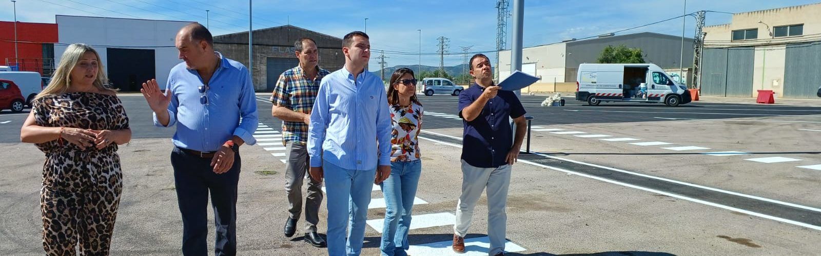 Benicarló acaba les obres del pàrquing per a vehicles pesats al Polígon