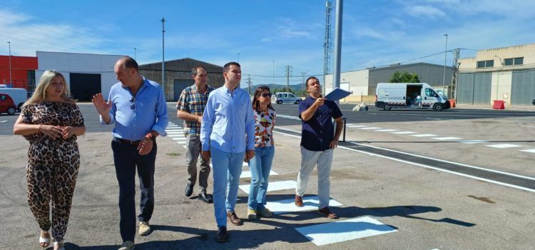 Benicarló acaba les obres del pàrquing per a vehicles pesats al Polígon