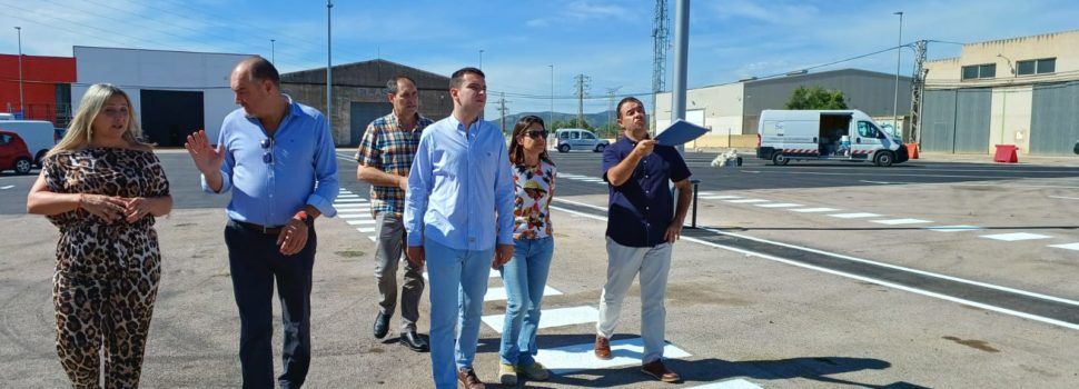 Benicarló acaba les obres del pàrquing per a vehicles pesats al Polígon