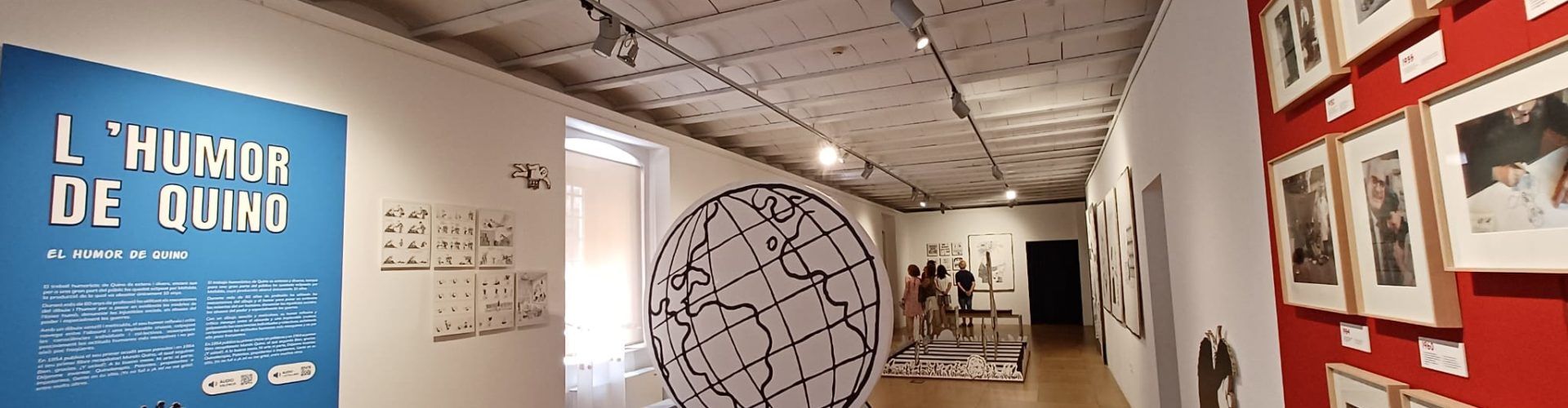 Més de 4.000 persones visiten l’exposició de Quino al Mucbe durant el primer mes