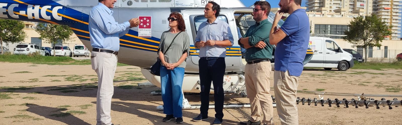 La Diputació de Castelló actua contra els mosquits per via aèria