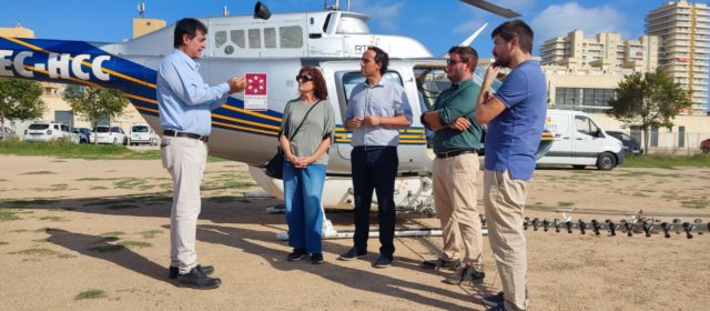 La Diputació de Castelló actua contra els mosquits per via aèria