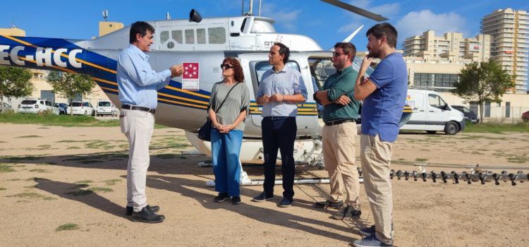 La Diputació de Castelló actua contra els mosquits per via aèria