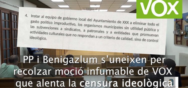 Isern: “la moció aprovada per PP, VOX i mig BG és un brindis al sol i d’una inconsistència sense precedents a la que no podíem donar suport”
