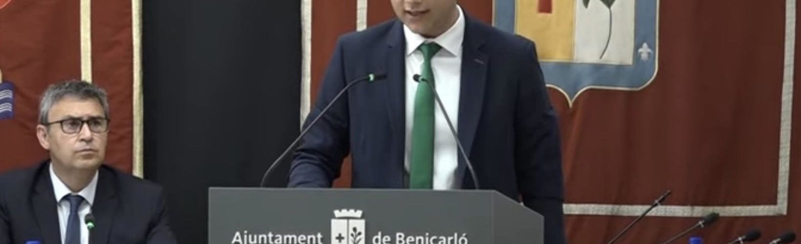El pleno de Benicarló aprueba la moción de VOX contra la instalación de peajes