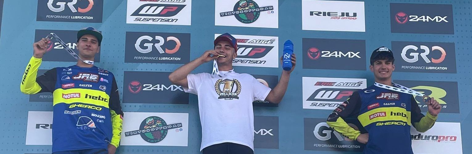 El calijó Alfredo Pellicer s’ha proclamat campió d’Espanya d’Enduro Júnior
