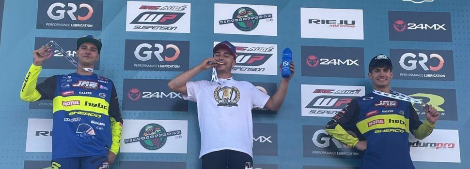 El calijó Alfredo Pellicer s’ha proclamat campió d’Espanya d’Enduro Júnior