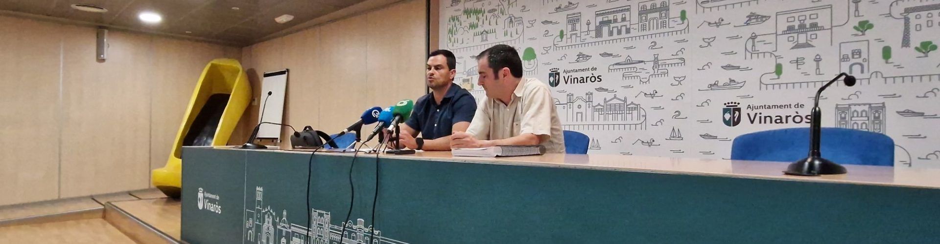 Roda de premsa sobre subvencions a entitats i cost de manteniment d’instal·lacions esportives
