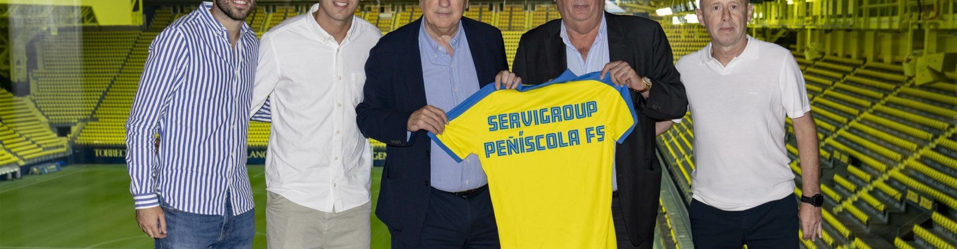 El Servigroup Peñíscola, en la presentación del programa “Endavant” del Villarreal CF