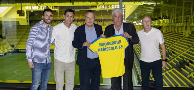 El Servigroup Peñíscola, en la presentación del programa “Endavant” del Villarreal CF
