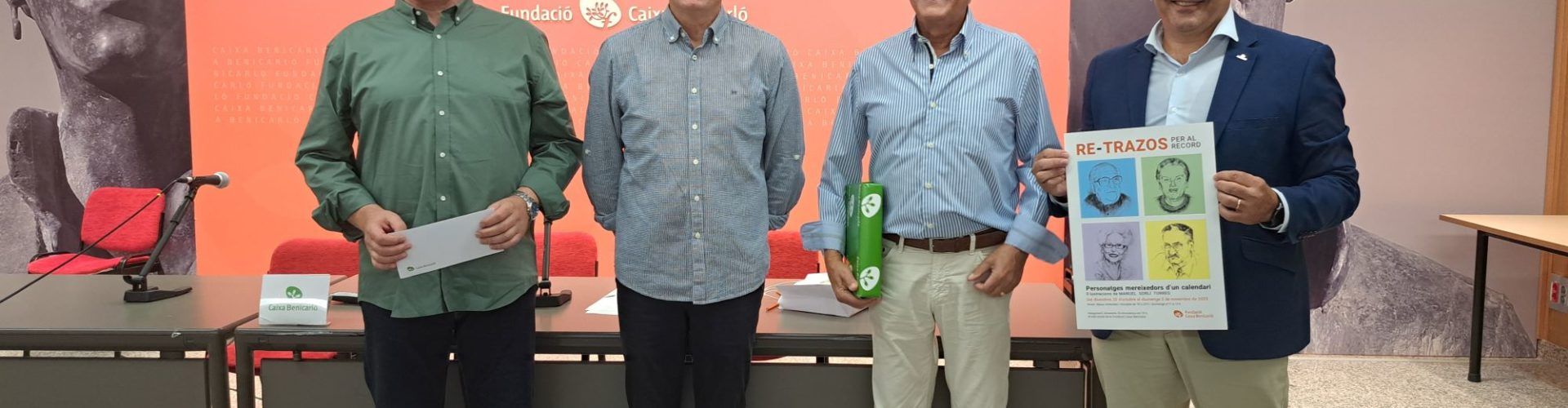 L’exposició “Re-trazos” avança els personatges del calendari de Caixa Benicarló 2024