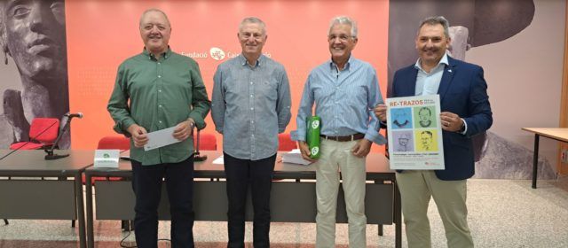 L’exposició “Re-trazos” avança els personatges del calendari de Caixa Benicarló 2024