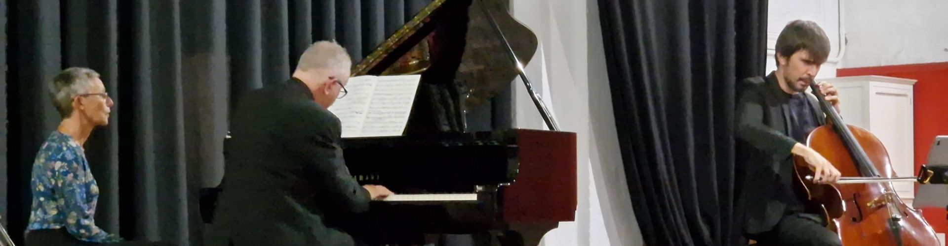 Primer concert del Festival de Música de Cambra de Vinaròs, amb el pianista Alan Branch i el violoncel·lista Jesús Miralles