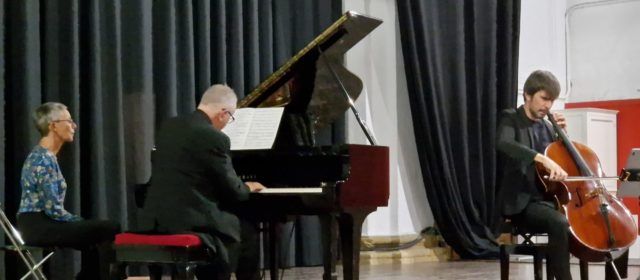 Primer concert del Festival de Música de Cambra de Vinaròs, amb el pianista Alan Branch i el violoncel·lista Jesús Miralles