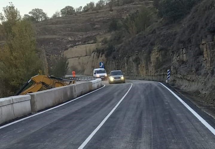 La Generalitat abre al tráfico el Puente de Forcall