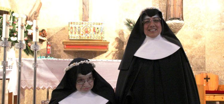 75 y 25 años de profesión de las hermanas Felicidad y Luzmila en la Residencia San Sebastián de Vinaròs