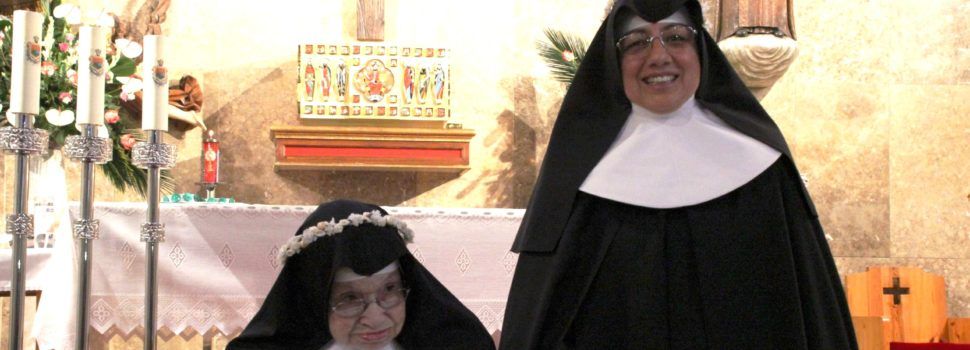 75 y 25 años de profesión de las hermanas Felicidad y Luzmila en la Residencia San Sebastián de Vinaròs