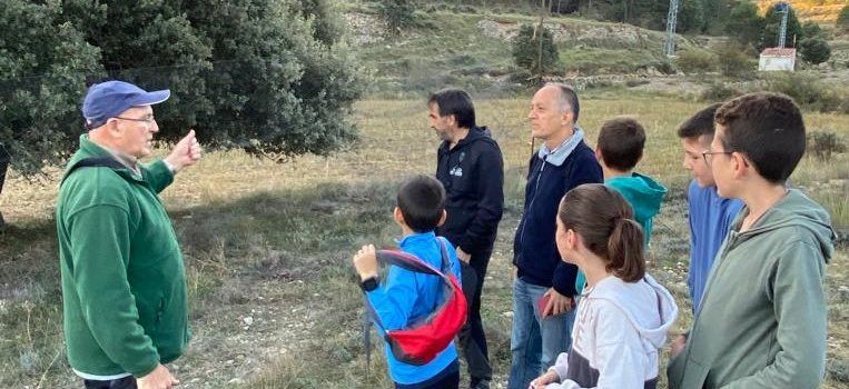 Aprenent anellament d’aus amb Joan Castany a Vilafranca