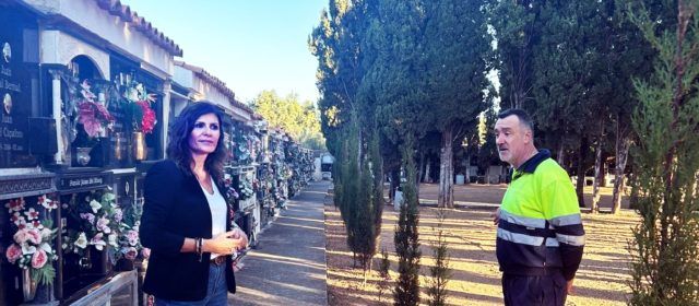 Canet Lo Roig intensifica las tareas de mantenimiento y embellecimiento del Cementerio Municipal