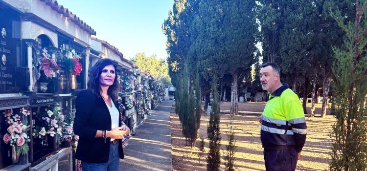 Canet Lo Roig intensifica las tareas de mantenimiento y embellecimiento del Cementerio Municipal