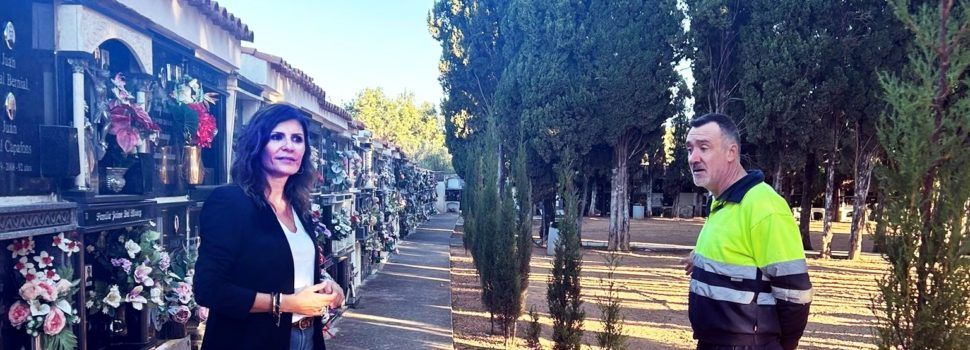 Canet Lo Roig intensifica las tareas de mantenimiento y embellecimiento del Cementerio Municipal