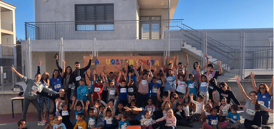 El CEIP Alberto Selma de Santa Magdalena corre contra la leucèmia