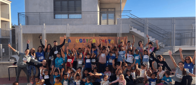 El CEIP Alberto Selma de Santa Magdalena corre contra la leucèmia