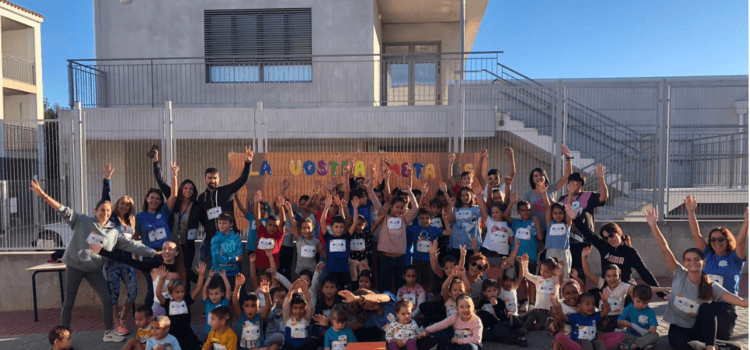 El CEIP Alberto Selma de Santa Magdalena corre contra la leucèmia
