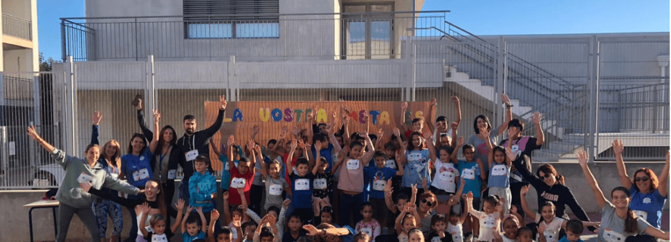 El CEIP Alberto Selma de Santa Magdalena corre contra la leucèmia